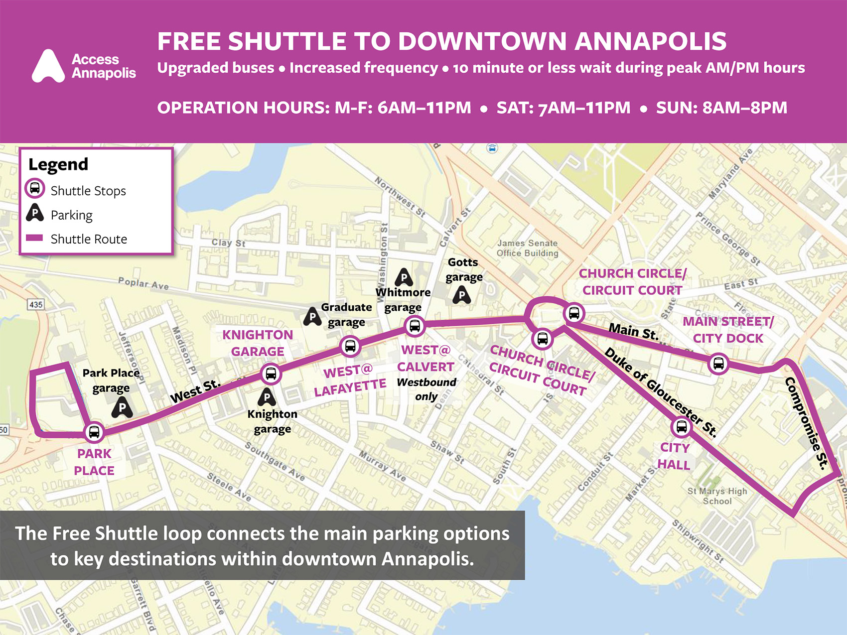 Shuttle map 2022